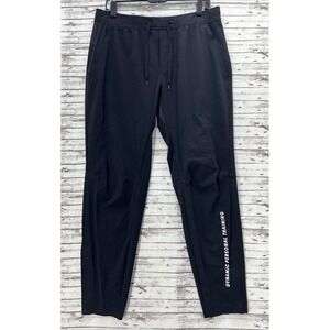 Ten Thousand Lightweight Ankle Zip Training Pants Men's Size Large (33x29) Black